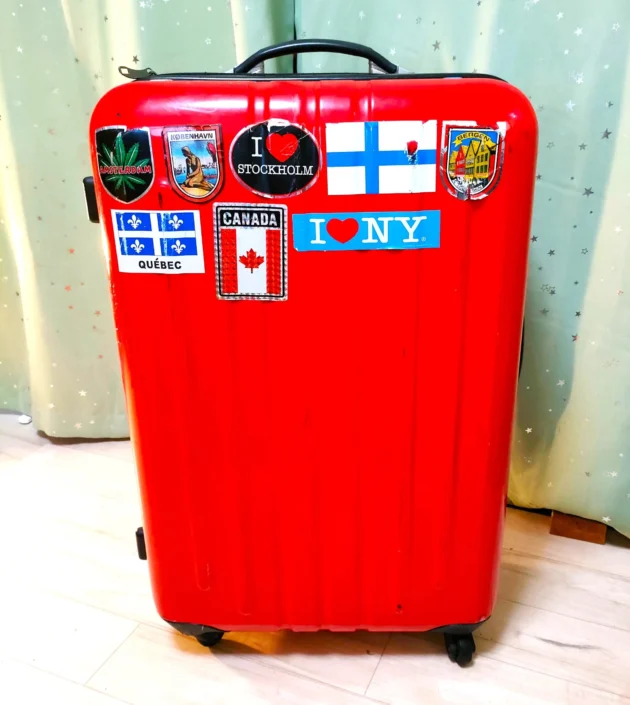 にゃんたのスーツケースLサイズ(海外旅行用に購入)