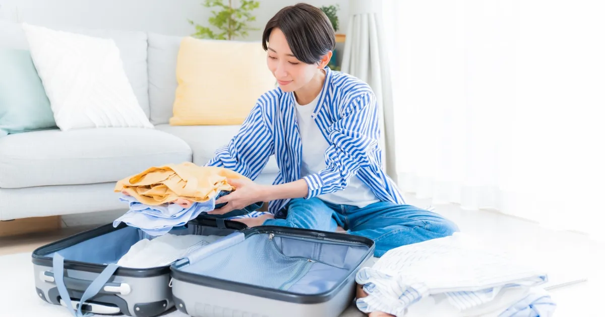 入院スーツケースのサイズ完全ガイド|日数別おすすめ&実体験レビュー付き 記事のアイキャッチ