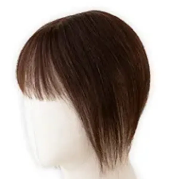 ブライトララ人毛100%総手植えナチュレトップヘアピース