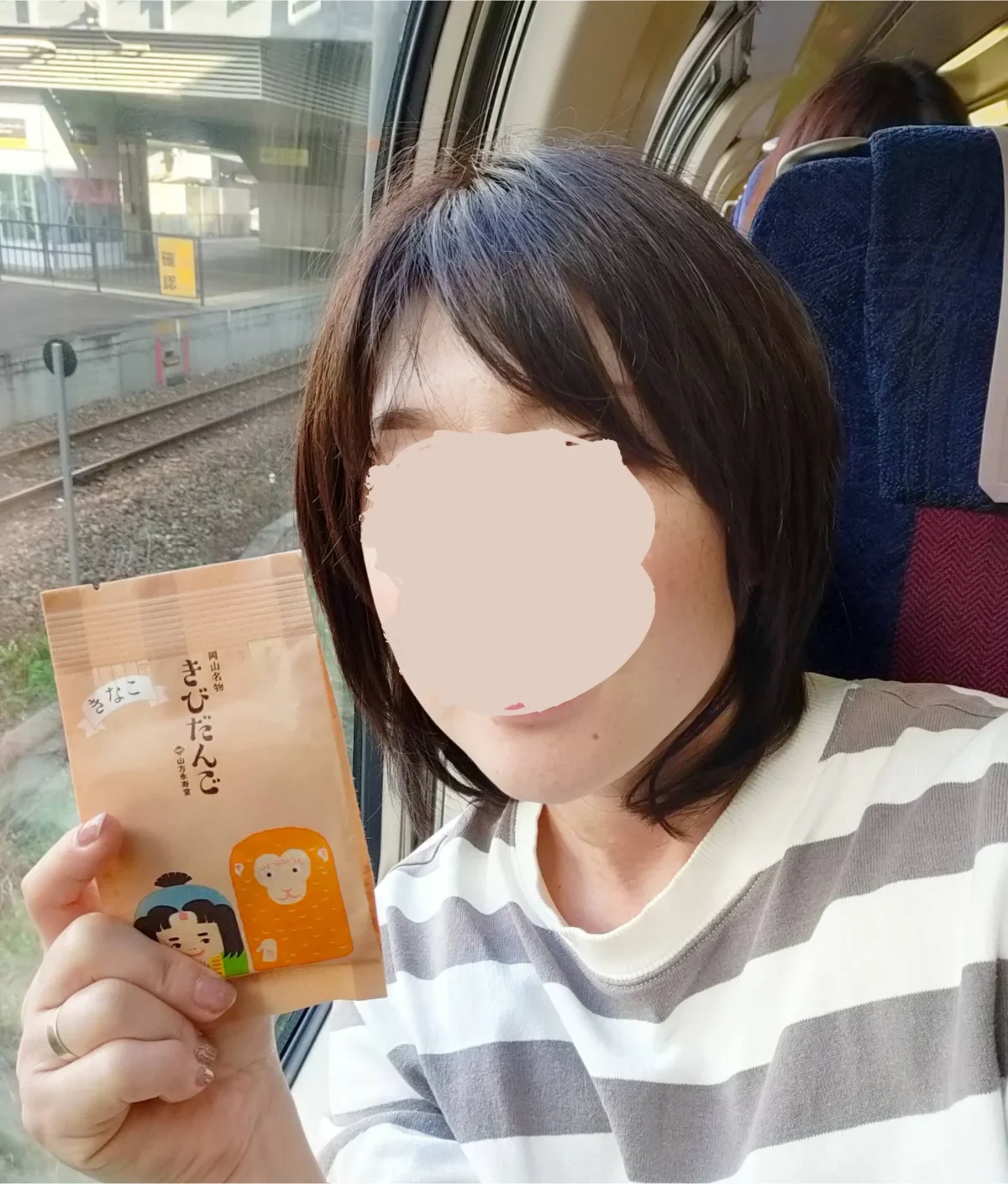 人毛MIXサラ車内正面から4.